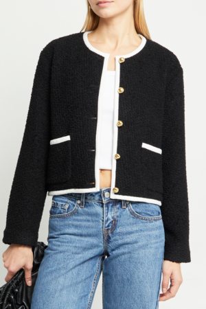 Joe Relaxed-fit Cropped Jacket