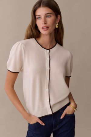 Bambie Cashmere Cardigan